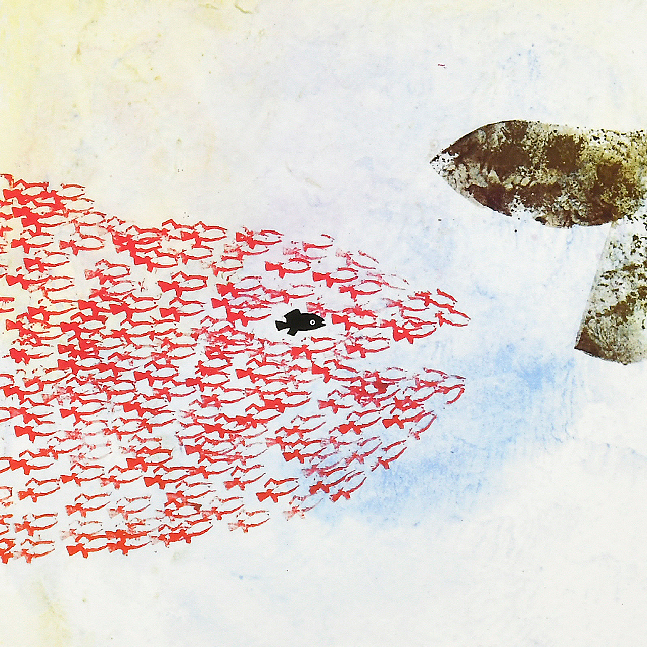 美術展ナビ 図録・グッズSHOP / レオ・レオニ 版画「スイミー3」［限定