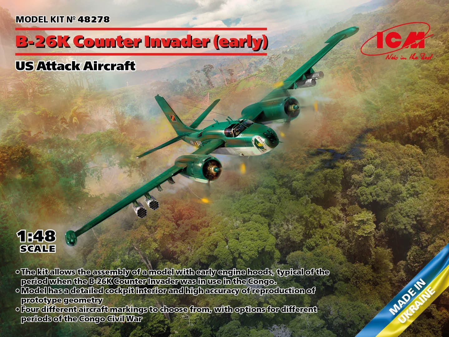 B-26K Counter Invader (Early) | AeroScale
