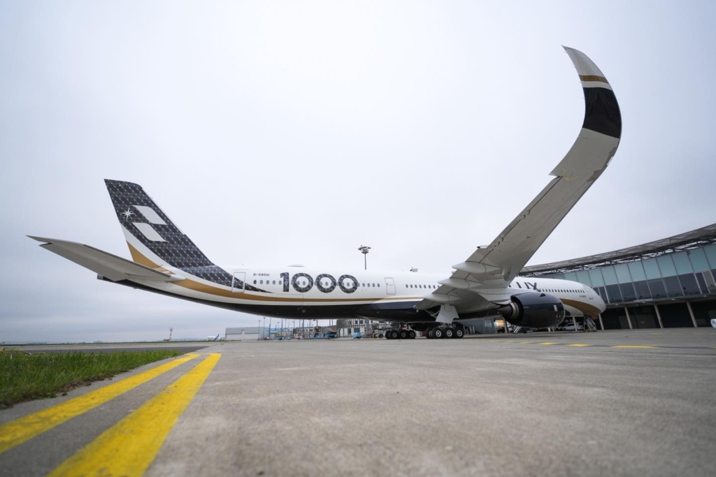 STARLUX takes delivery of Taiwan's first Airbus A350-1000