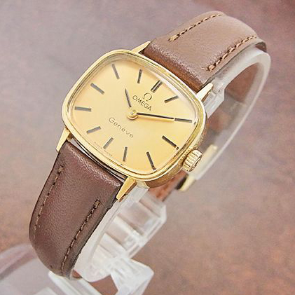 オメガ OMEGA ジュネーブ レディースウォッチ GP/SS Cal.625搭載