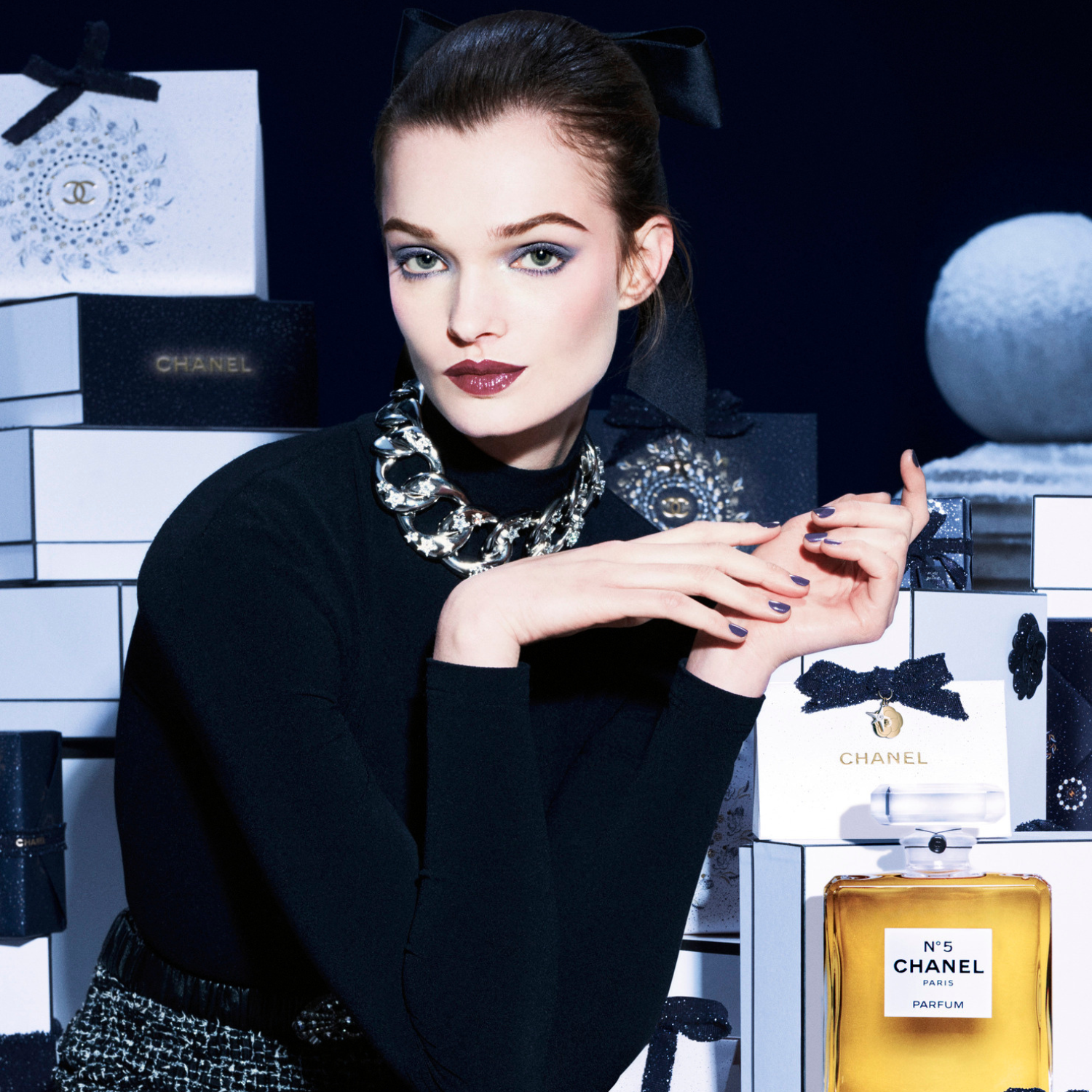 Chanel's 2025 Holiday Collection is where cosmetics meet cosmos
