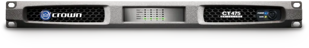 CT 475 | Crown Audio - Professional Power Amplifiers | English