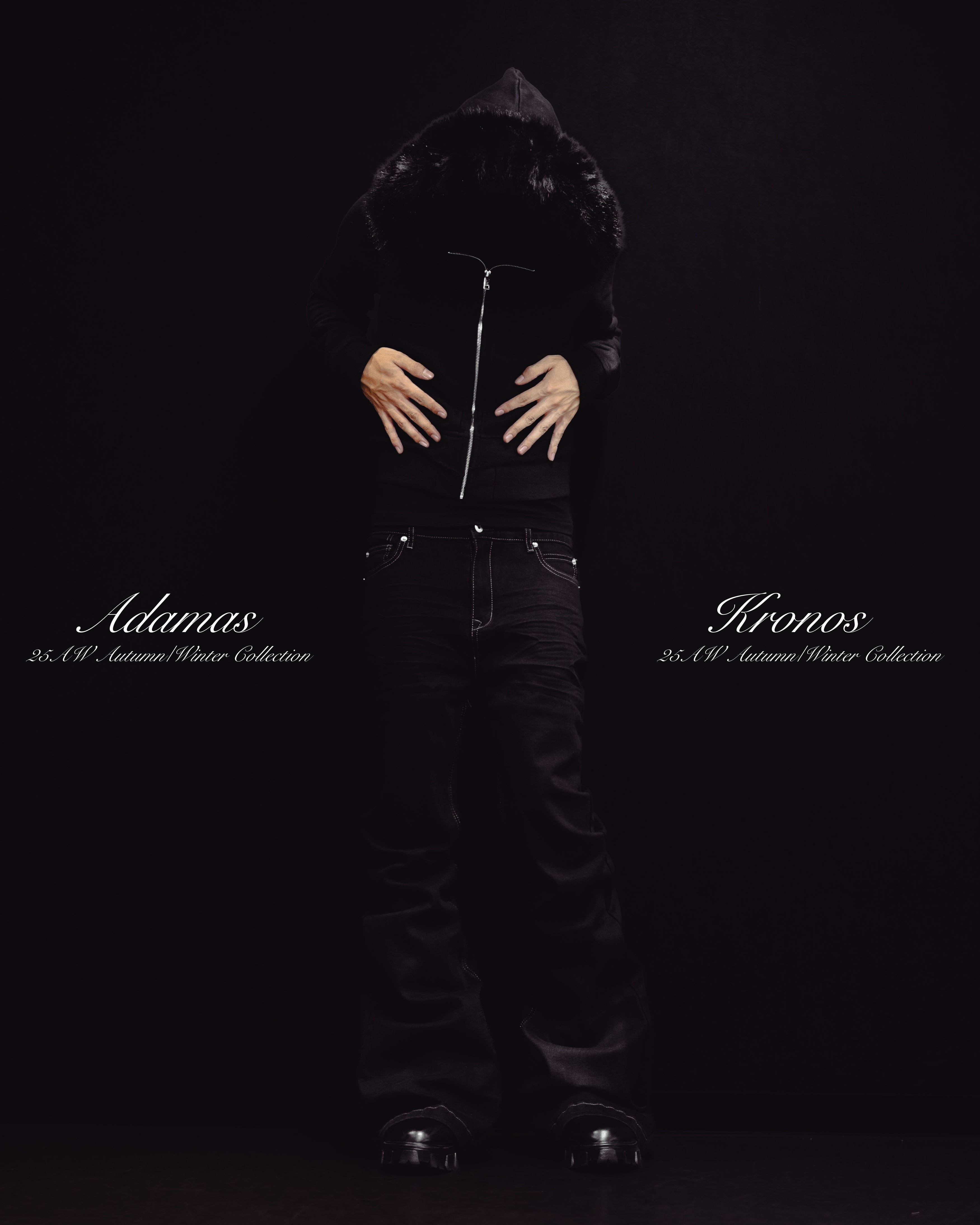 FLARED BLACK STRETCH PANTS – ADAMAS KRONOS