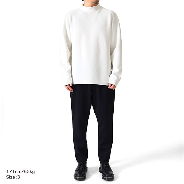 CFCL シーエフシーエル ロングスリーブ モックネックTシャツ CFCL