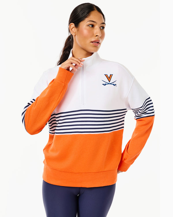 Collegiate Soft Luxe Varsity Quarter Zip – Addison Bay®