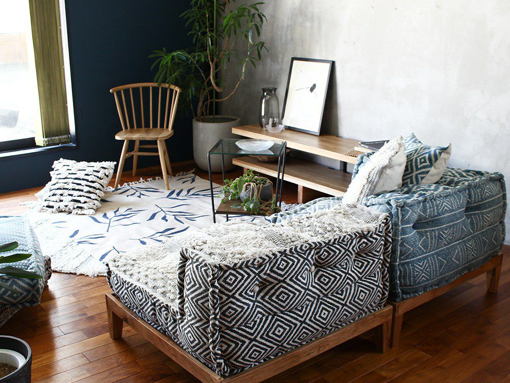 送料無料】ブロック マルチ ソファ センター マック ホワイト - a