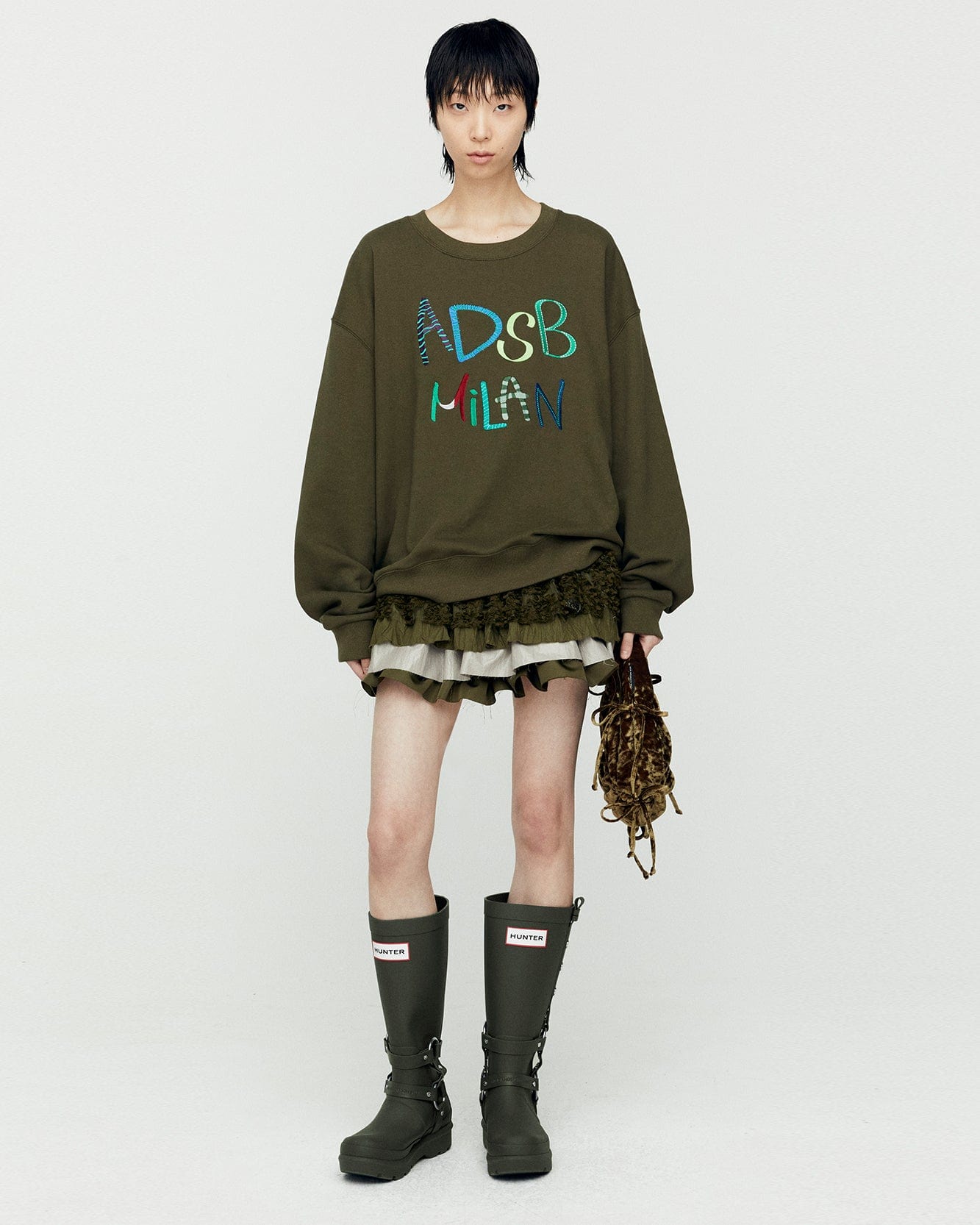 ADSB X HUNTER ORIGINAL 2.0 TALL BOOT aaa390w(DARK OLIVE