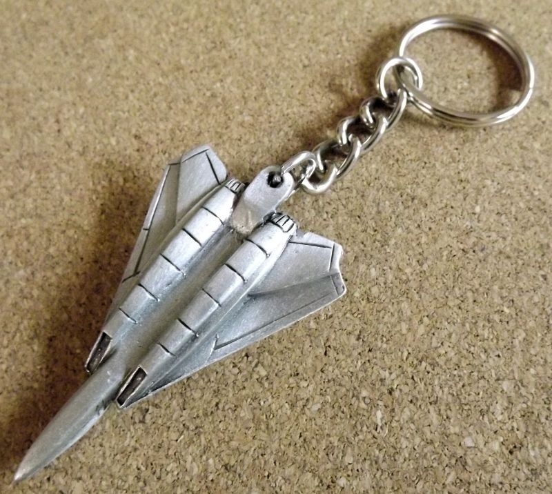 レア部位 F-14戦闘機 フライトタグキーホルダーアメリカ海軍飛行機