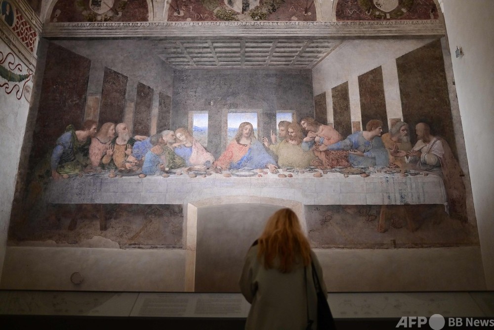 ダビンチの「最後の晩餐」、鑑賞再び可能に 伊ミラノの修道院 写真5枚