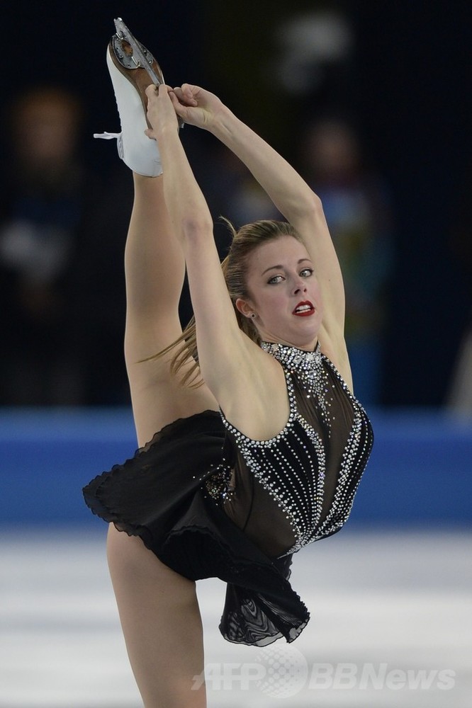 フィギュア団体戦・女子SPで4位のワグナー、ソチ五輪 写真10枚 国際