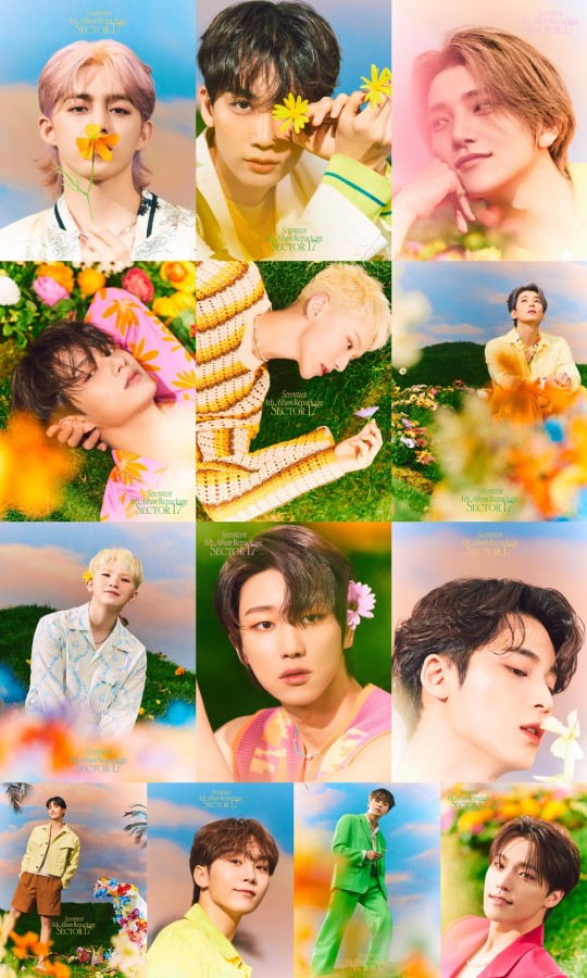 SEVENTEEN、4thフルリパッケージアルバム「SECTOR 17」オフィシャル