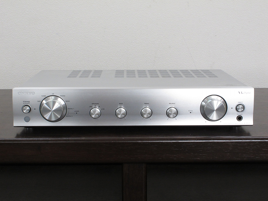 オンキヨー ONKYO A-5VL プリメインアンプ シルバー @15915 / 中古