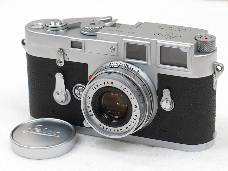 LEICA M3+ELMAR 2.8 50mm ライカ レンズセット 【OH済】 @24224 / 中古