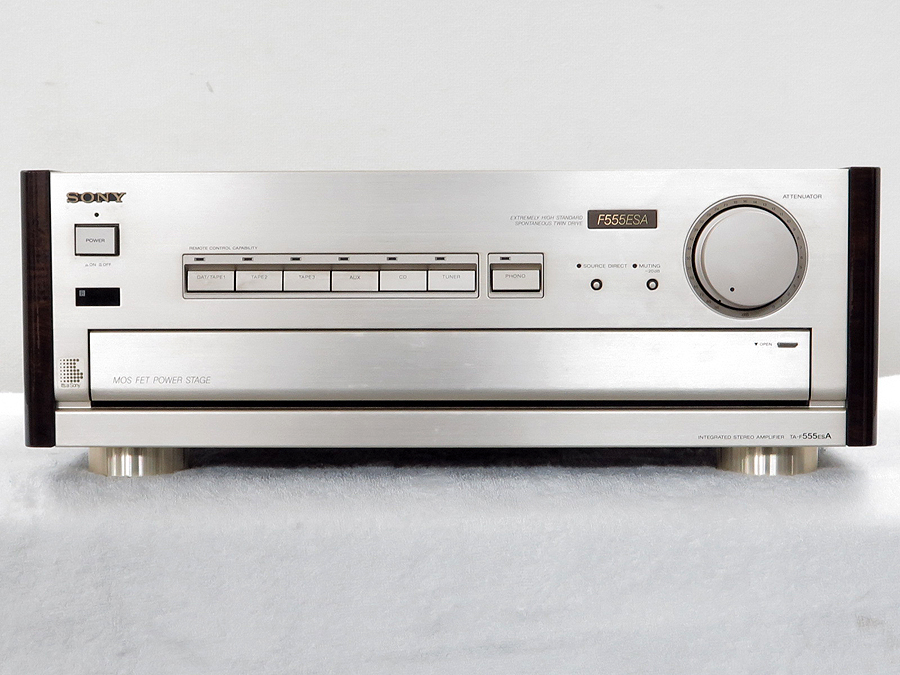 SONY F555ESA アンプ 名機 ジャンク SONY TA-F555ESA プリメインアンプ