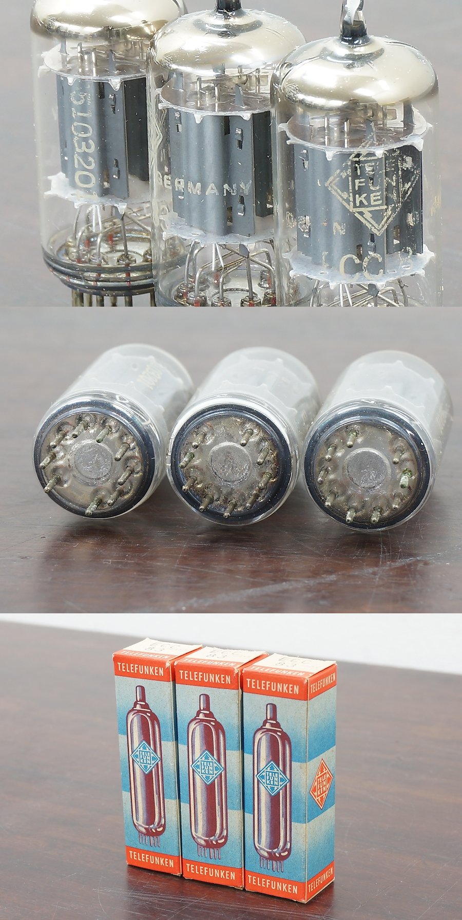 テレフンケン TELEFUNKEN ECC83 真空管 @27812 / 中古オーディオ買取