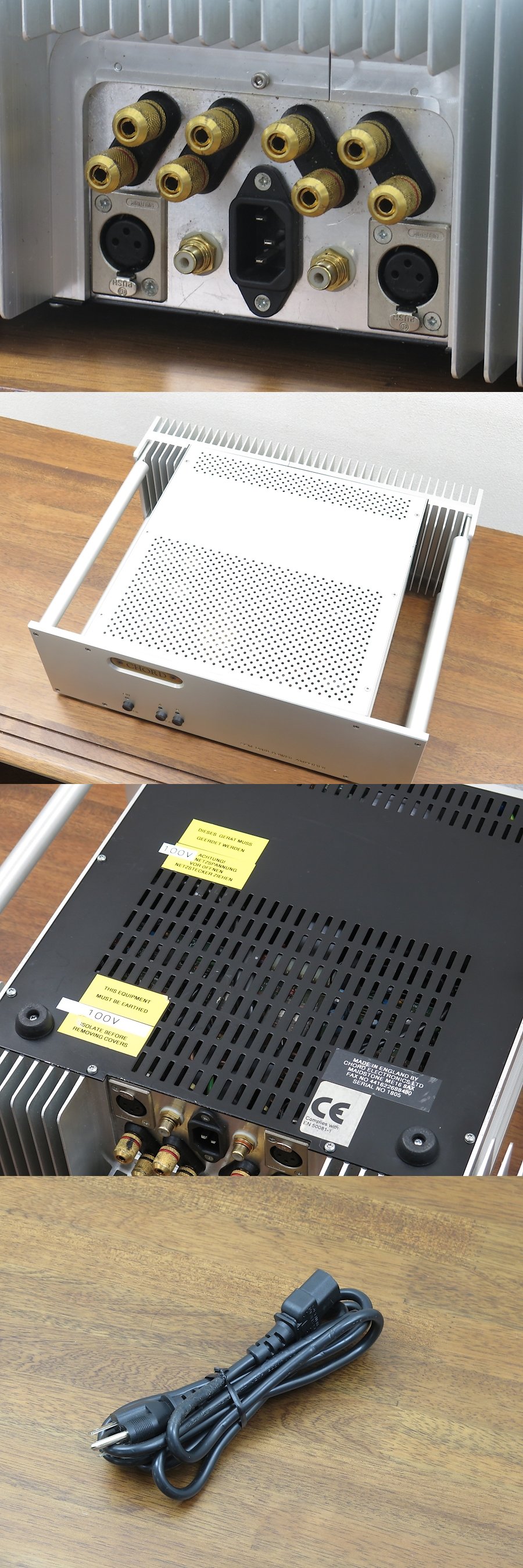 コード CHORD SPM-1200B パワーアンプ @28113 / 中古オーディオ買取