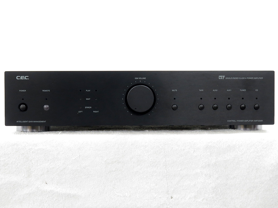 CAUTION C.E.C プリメインアンプAMP3300R C.E.C. : AMP3300R - 中古