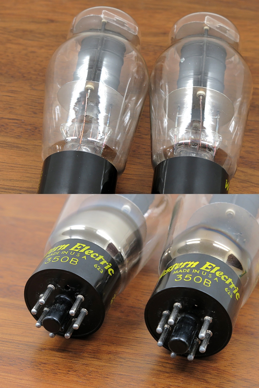 Western Electric 350B (2本) 真空管 @34092 / 中古オーディオ買取
