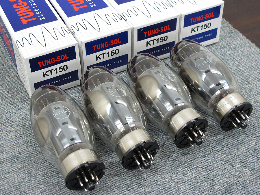TUNG-SOL KT150 4本 真空管 @34830 / 中古オーディオ買取、販売、通販