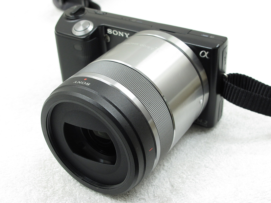 ソニー SONY NEX-5 + SEL30M35 カメラレンズセット @35014 / 中古