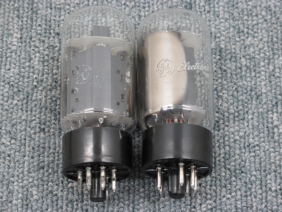 ゼネラルエレクトリック GE 6L6GC 2本 真空管 @35316 / 中古オーディオ