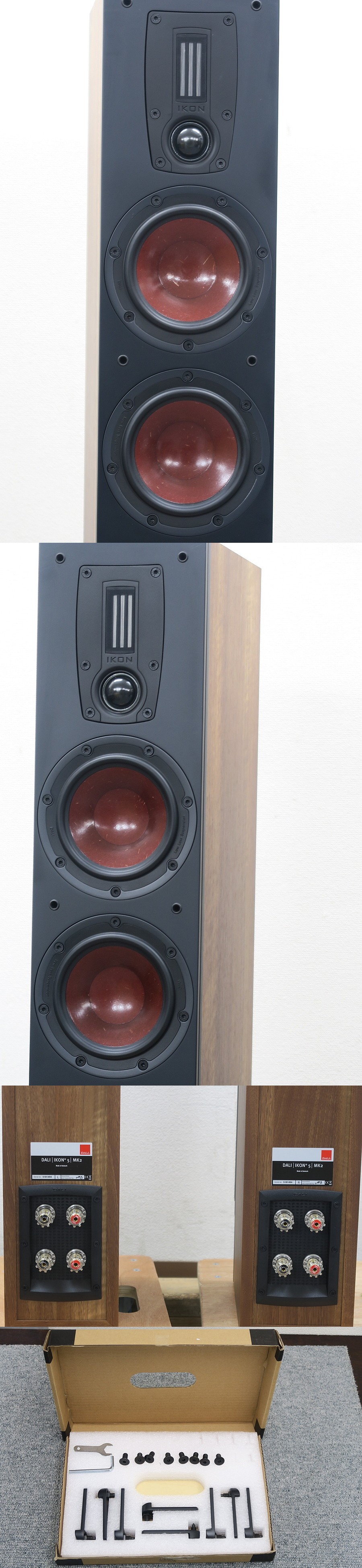 ダリ DALI IKON5 MK2 スピーカー ペア 元箱付 @46746 / 中古オーディオ