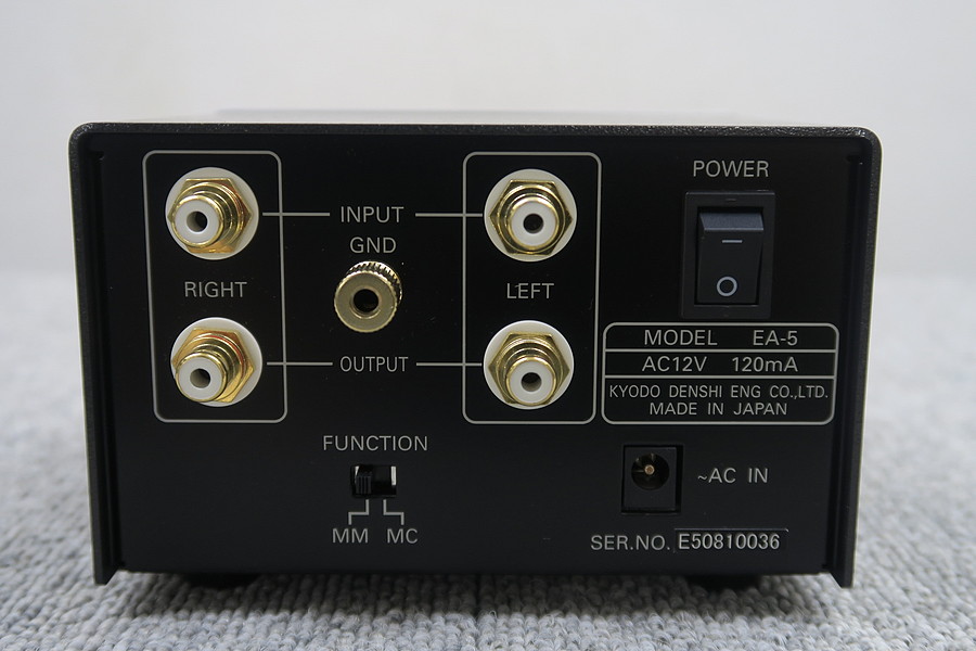 フェーズテック Phase Tech EA-5 フォノイコライザー 元箱付 @47469