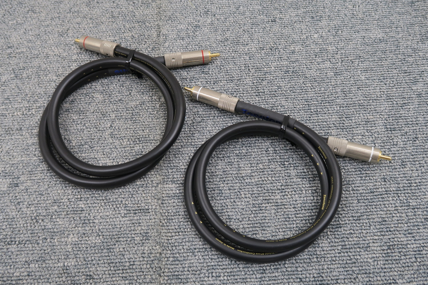 ゾノトーン Zonotone 6NAC-3000 Meister RCA 0.75mペア RCAケーブル