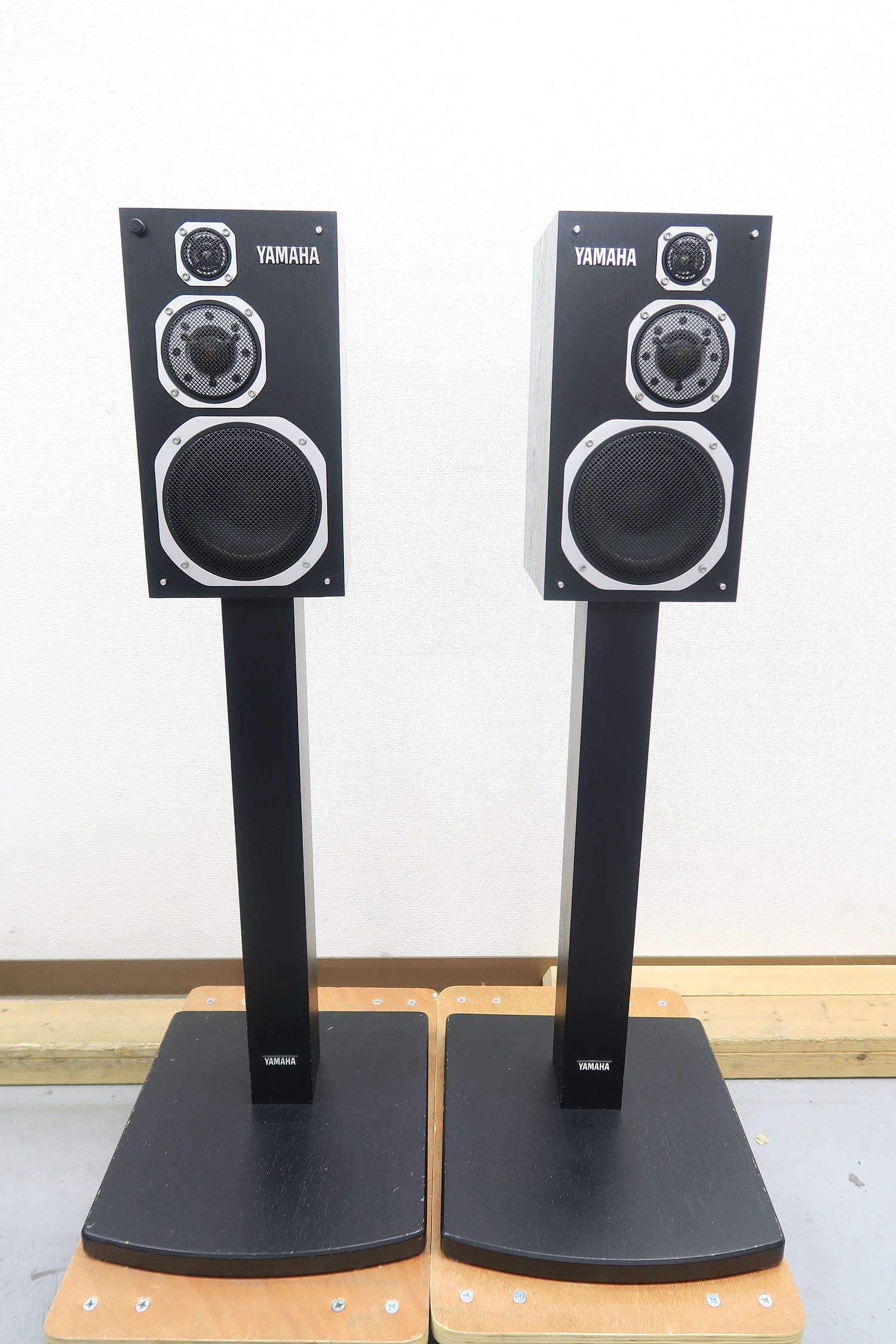 ヤマハ YAMAHA NS-1000MM スピーカーペア スタンド付き @48218 / 中古