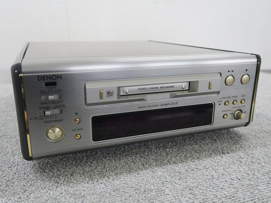 デノン DENON DMD-7.5LII MDデッキ @46101 / 中古オーディオ買取、販売