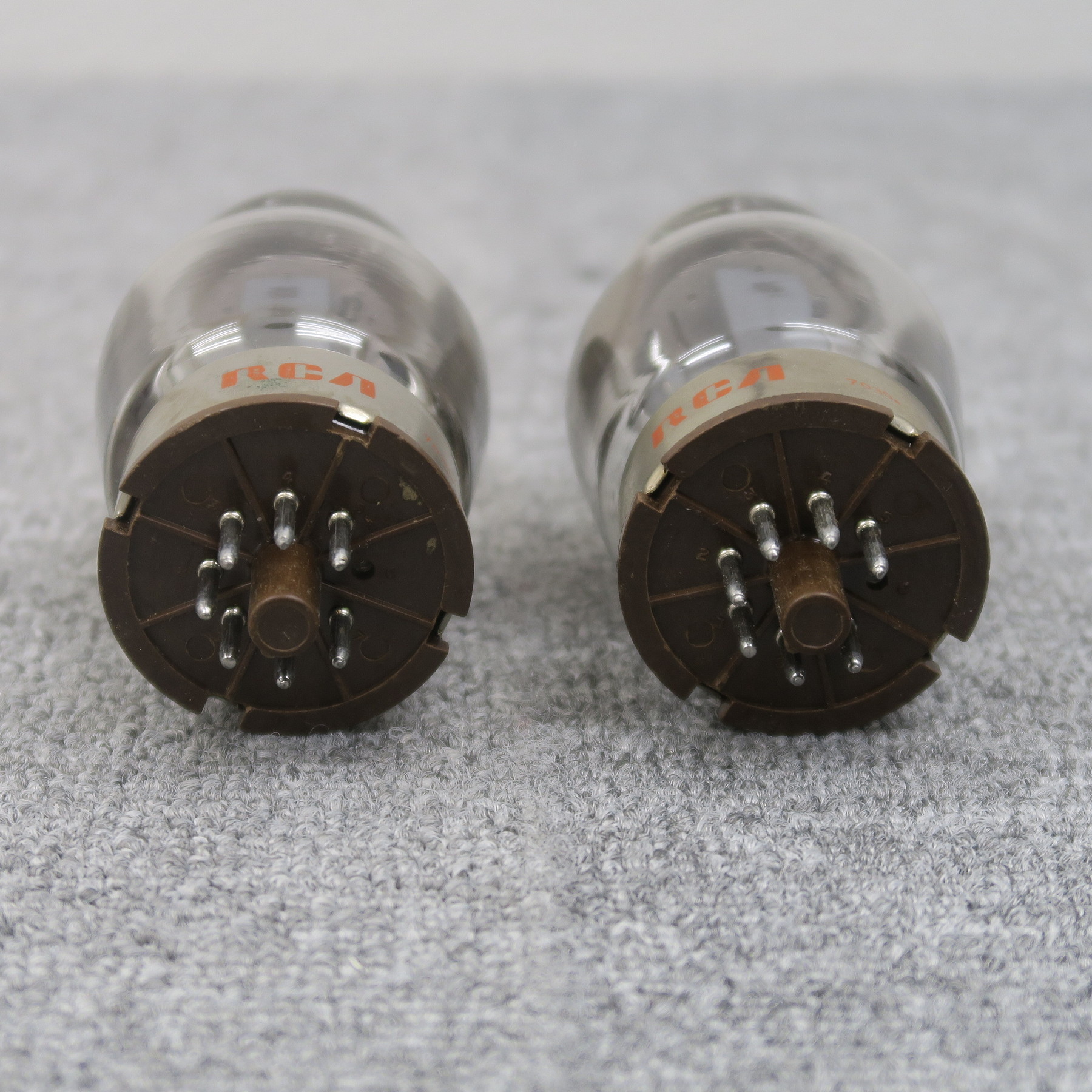 現状】アールシーエー RCA 6550 ダルマ管 2本 真空管 @50698 / 中古