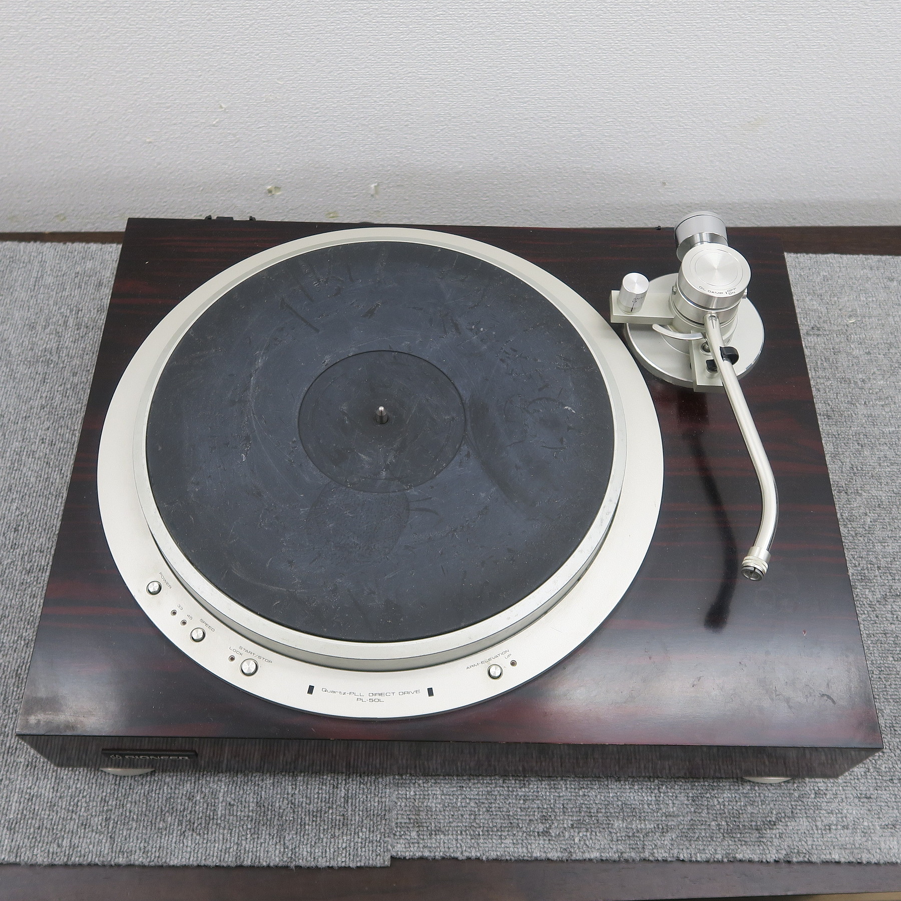 現状】パイオニア Pioneer PL-50L ターンテーブル @51062 / 中古