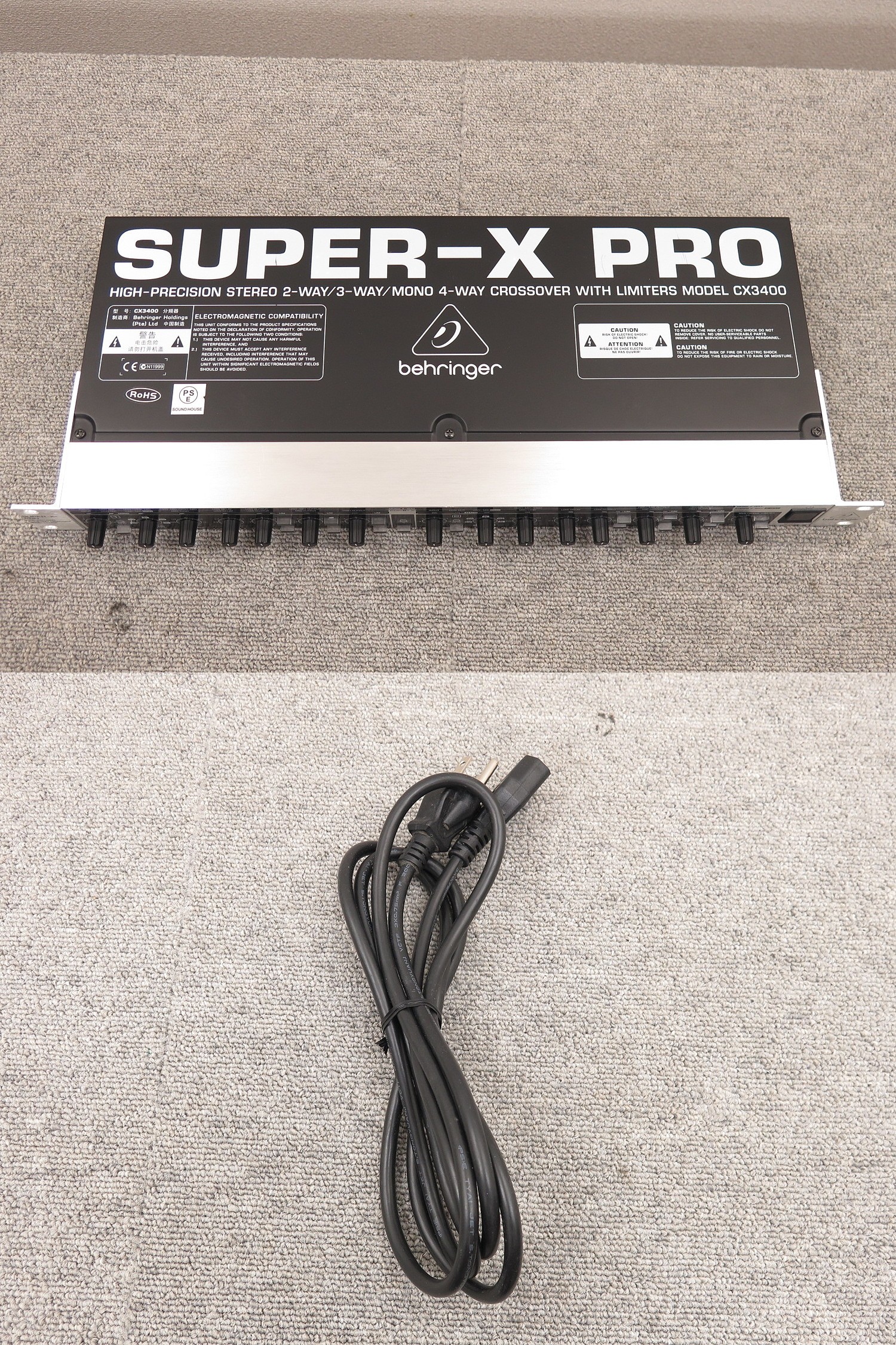 ベリンガー BEHRINGER CX3400 チャンネルデバイダー 正規輸入品 @49362