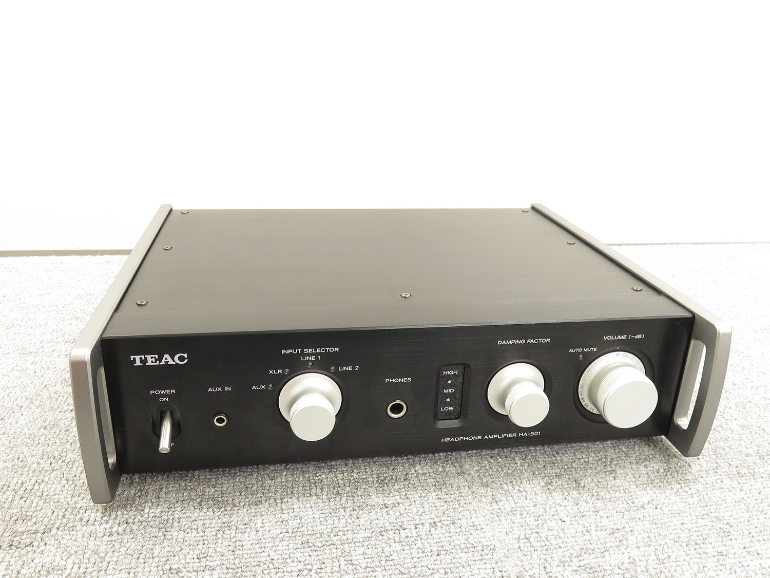 Aランク】ティアック TEAC HA-501 ヘッドフォンアンプ 元箱付 @49327