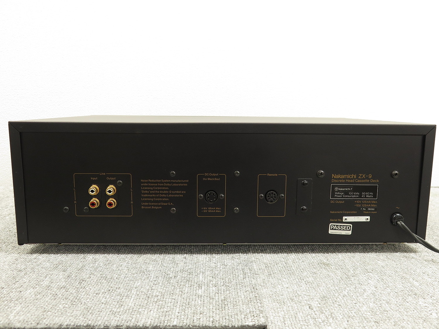 Aランク】ナカミチ Nakamichi ZX-9 カセットデッキ @49537 / 中古