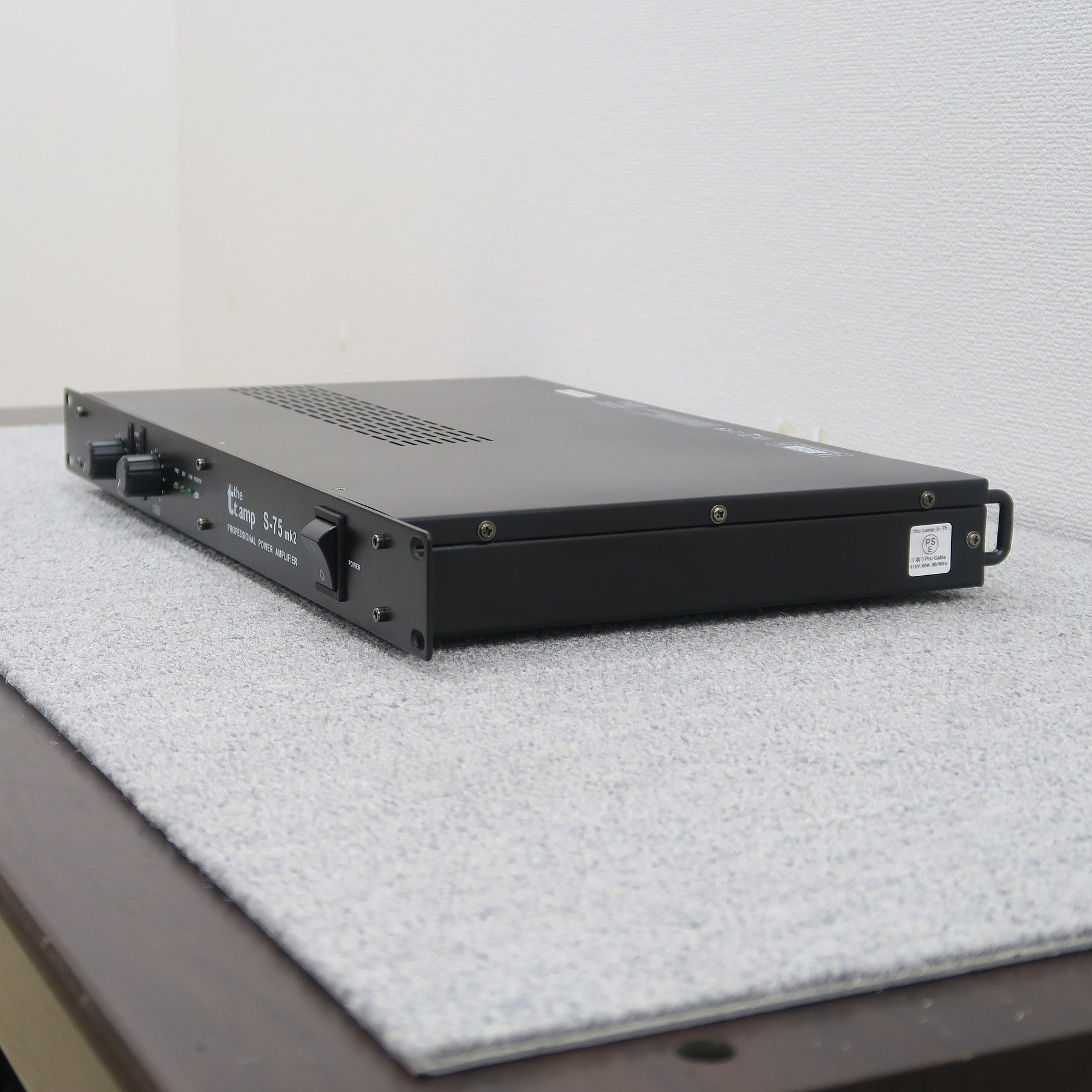 Sランク】トーマン Thomann S-75mk2 パワーアンプ【元箱】@51303