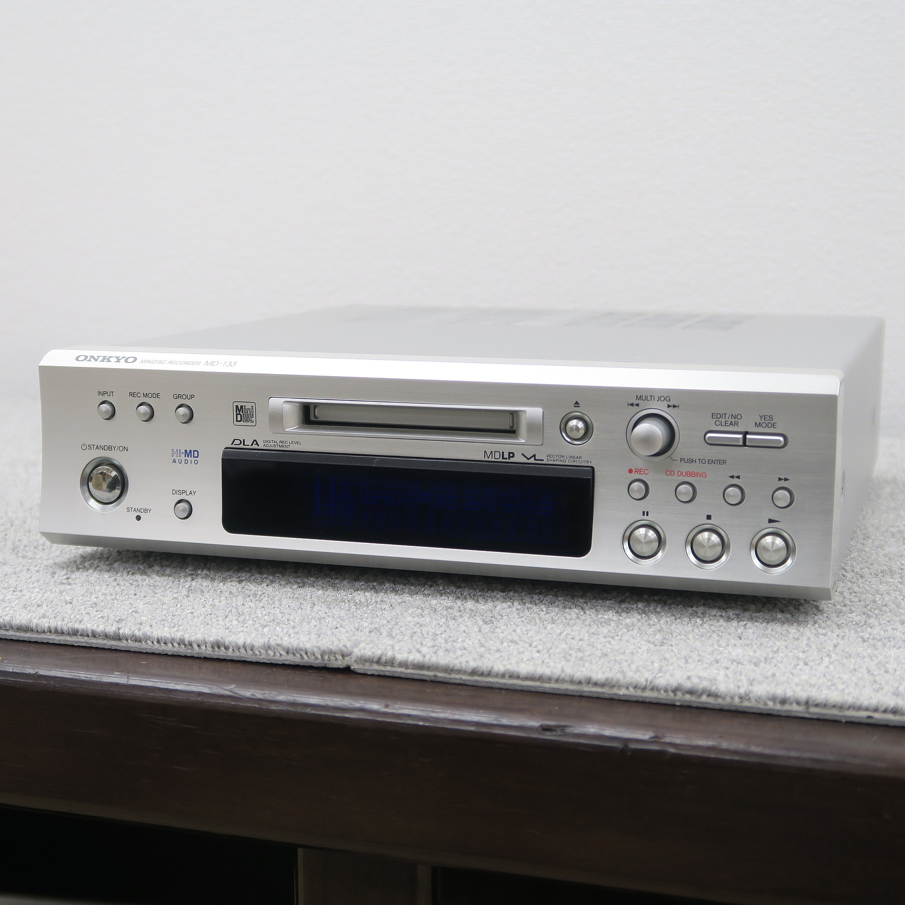 Bランク】オンキヨー ONKYO MD-133 MDプレーヤー @51281 / 中古