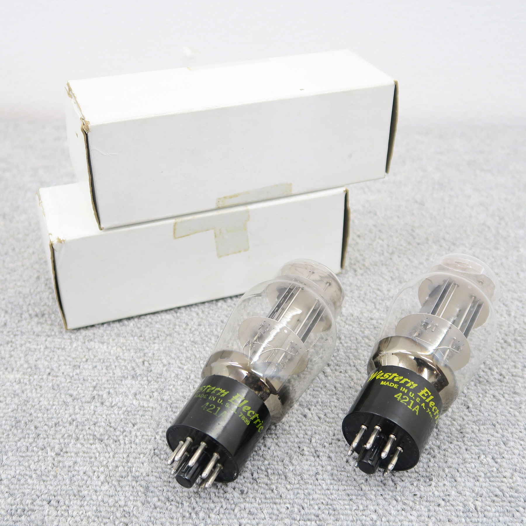 Bランク】ウエスタンエレクトリック Western Electric 421A 2本 真空管