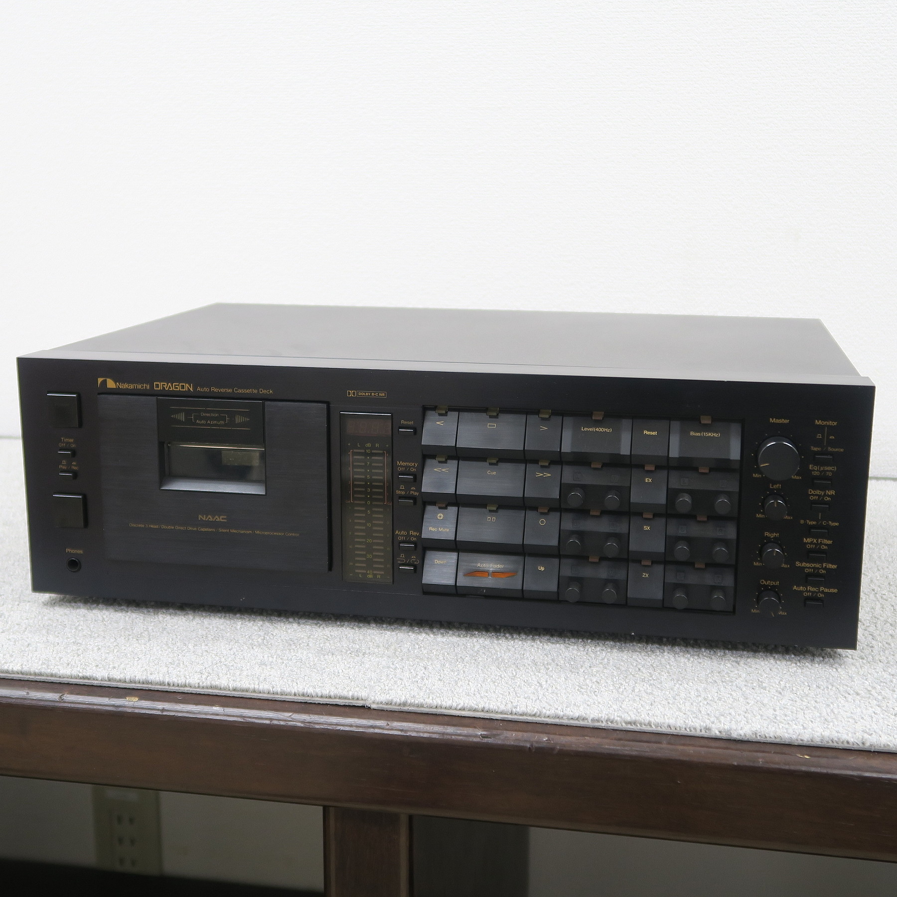 Aランク】ナカミチ Nakamichi DRAGON カセットデッキ @51685 / 中古