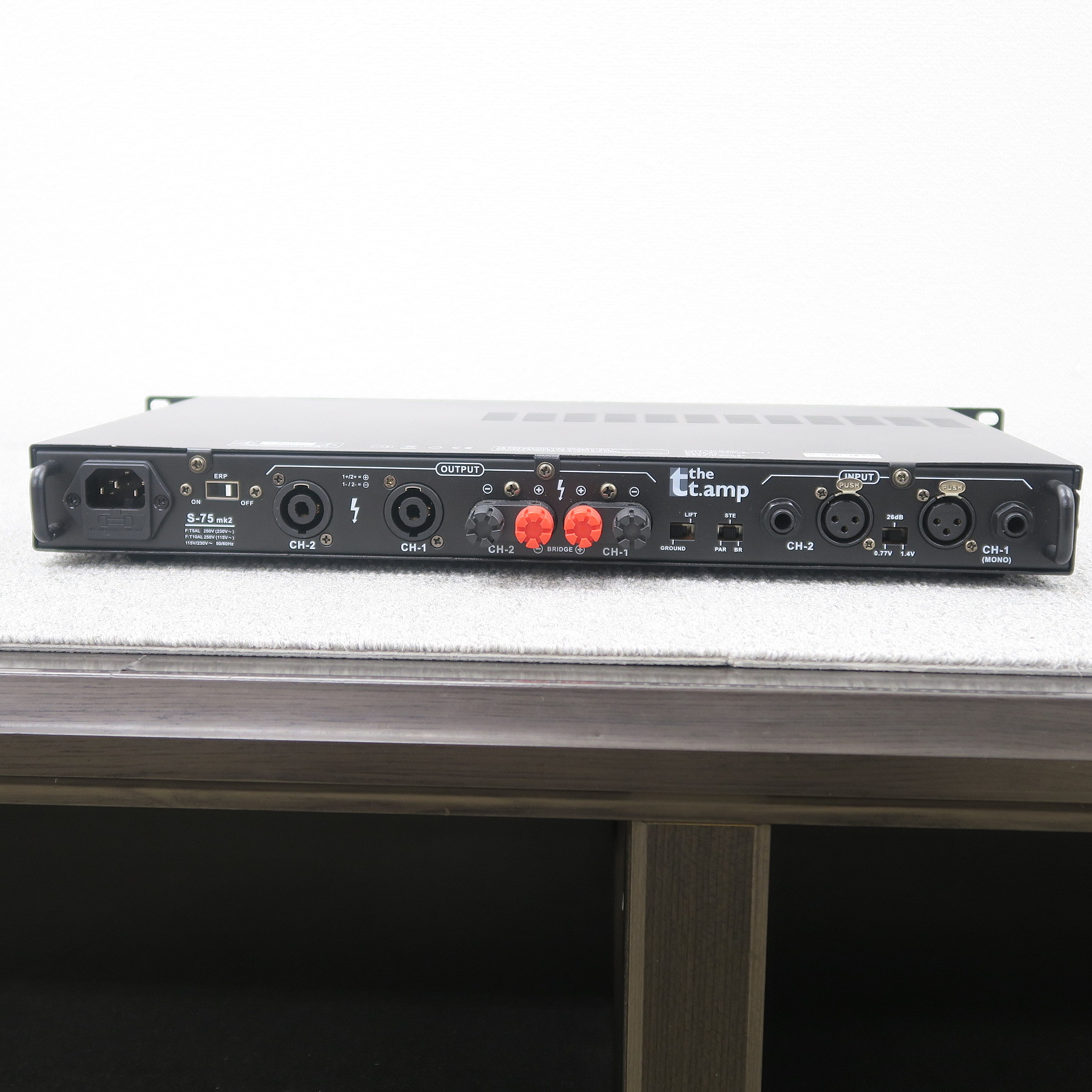 Bランク】トーマン Thomann S-75mk2 パワーアンプ【元箱】@52742