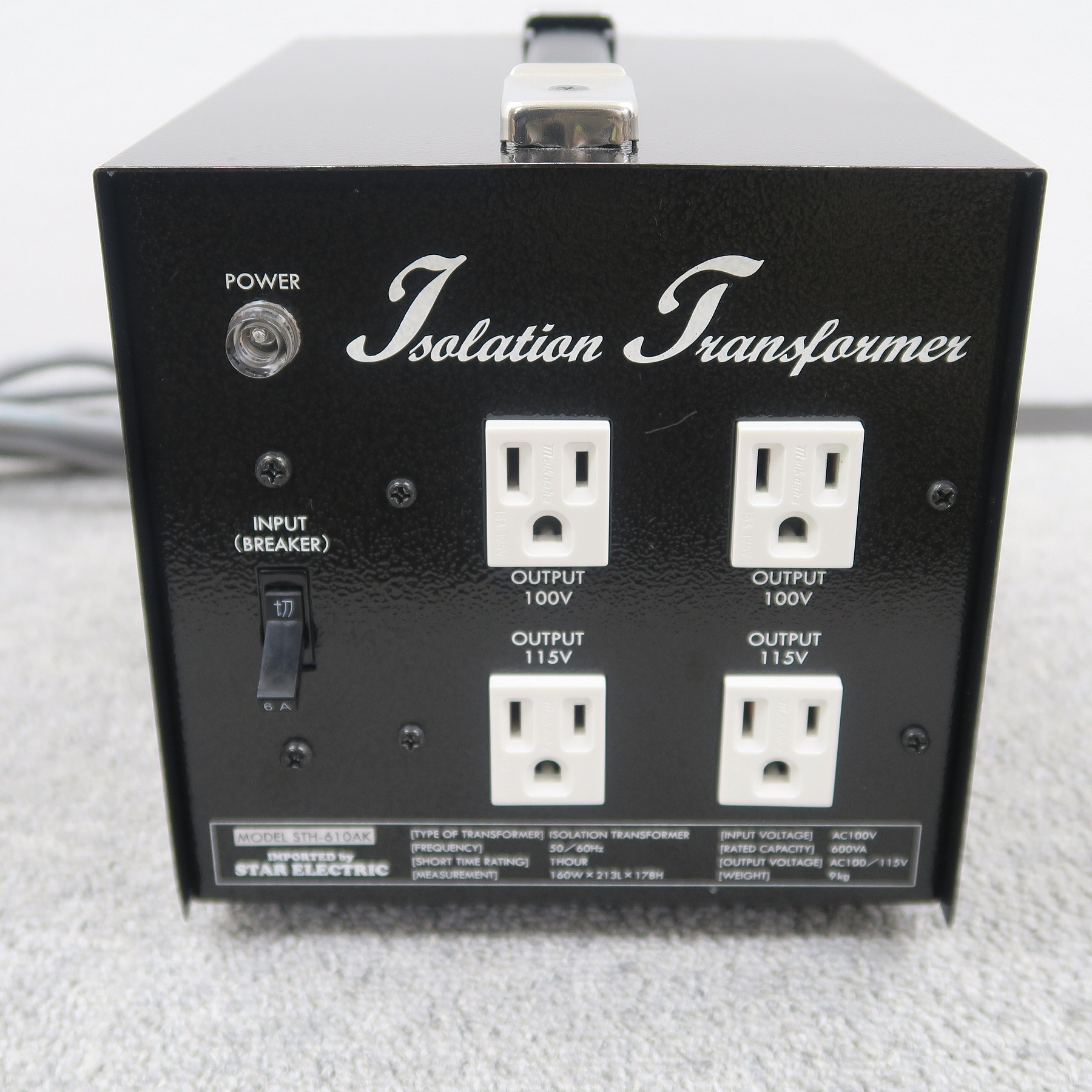 Aランク】プロケーブル Pro Cable STH-610 スター電器 アイソ