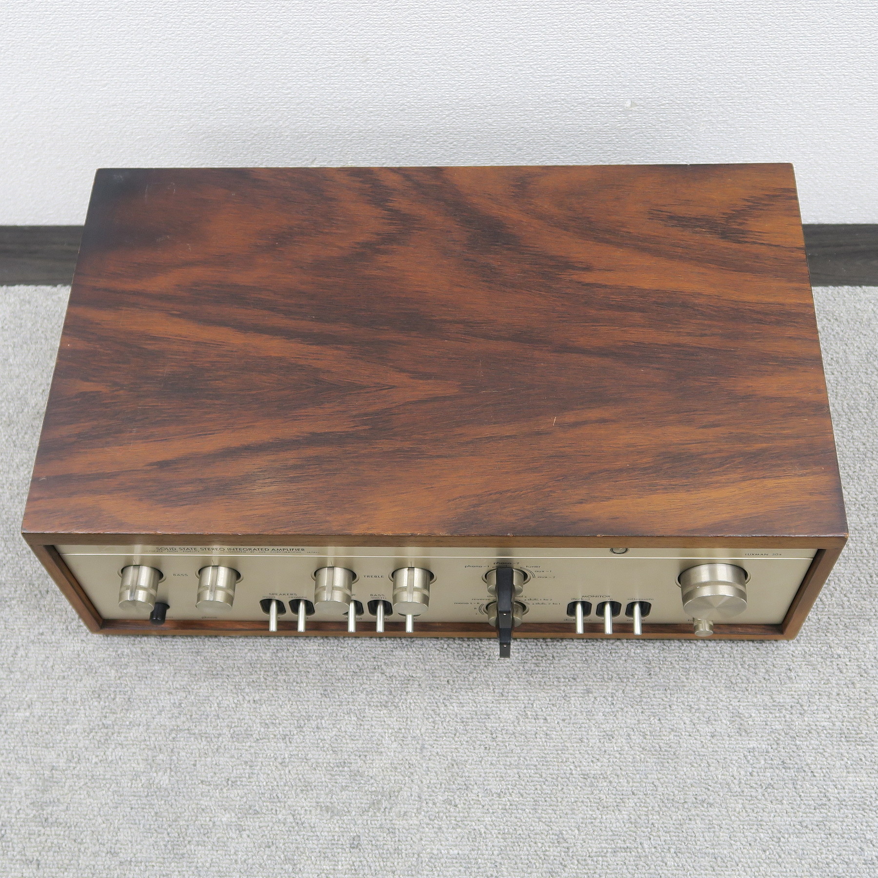 Bランク】ラックスマン LUXMAN L-504 プリメインアンプ @53904 / 中古