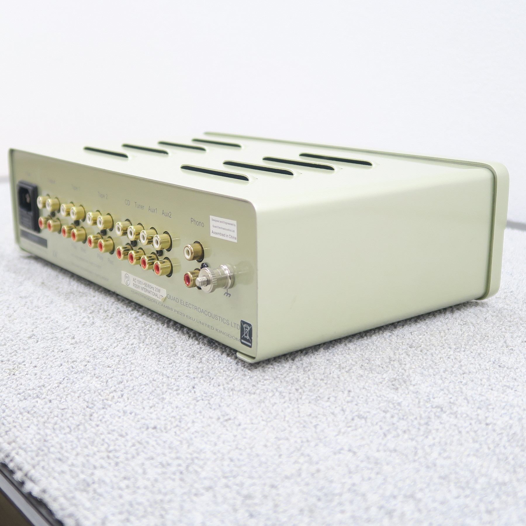 Aランク】クォード QUAD QC-twenty four プリアンプ フォノオプション