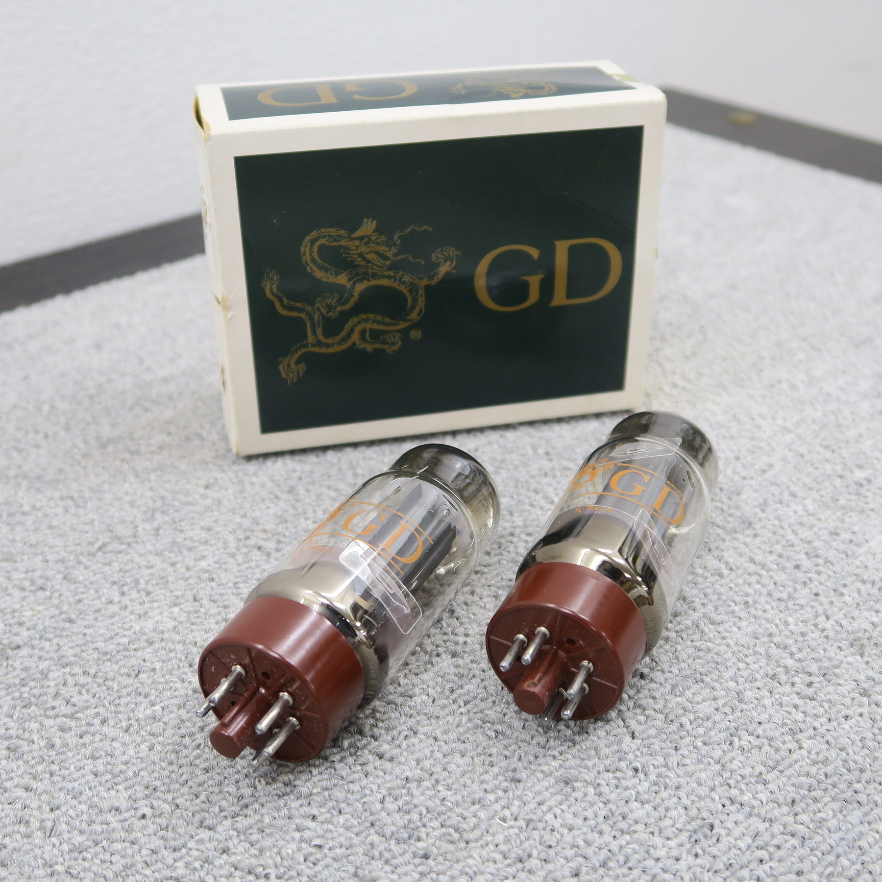 現状】ゴールデンドラゴン Golden Dragon KT66 2個セット 真空管