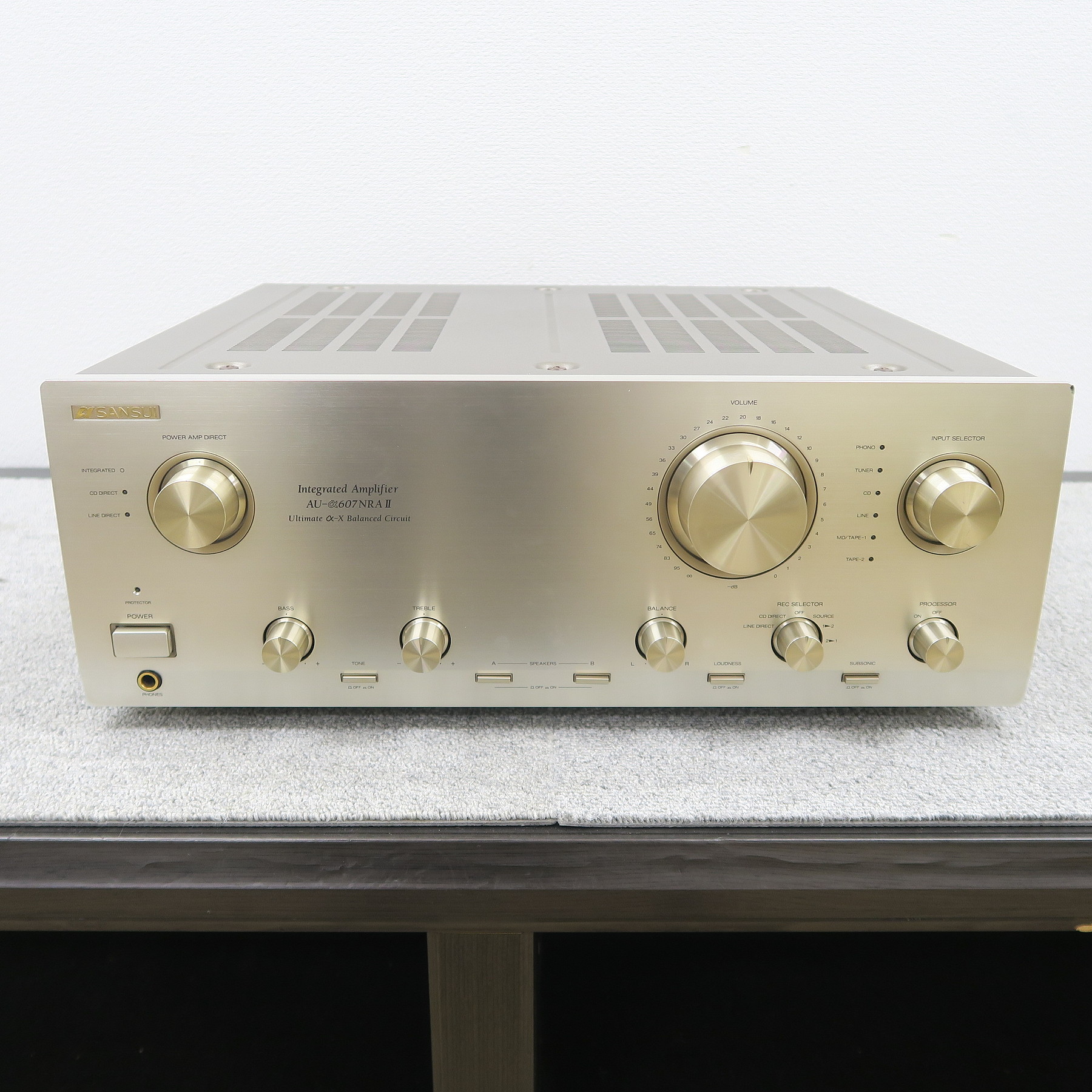 サンスイ SUNSUI AU-a 607 XR プリメインアンプ SANSUI サンスイ 割引