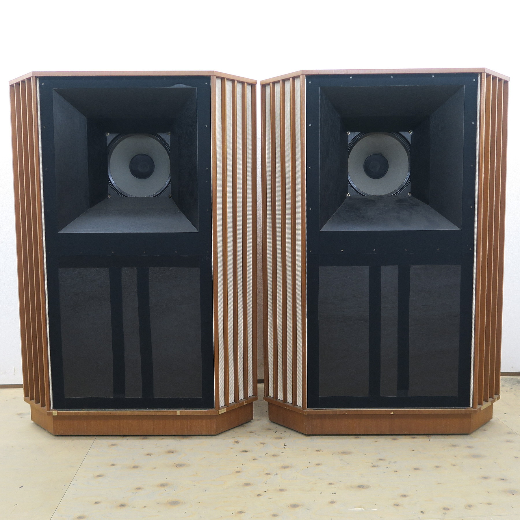 現状】タンノイ TANNOY Autograph K3808 TEAC箱 スピーカーペア @50822