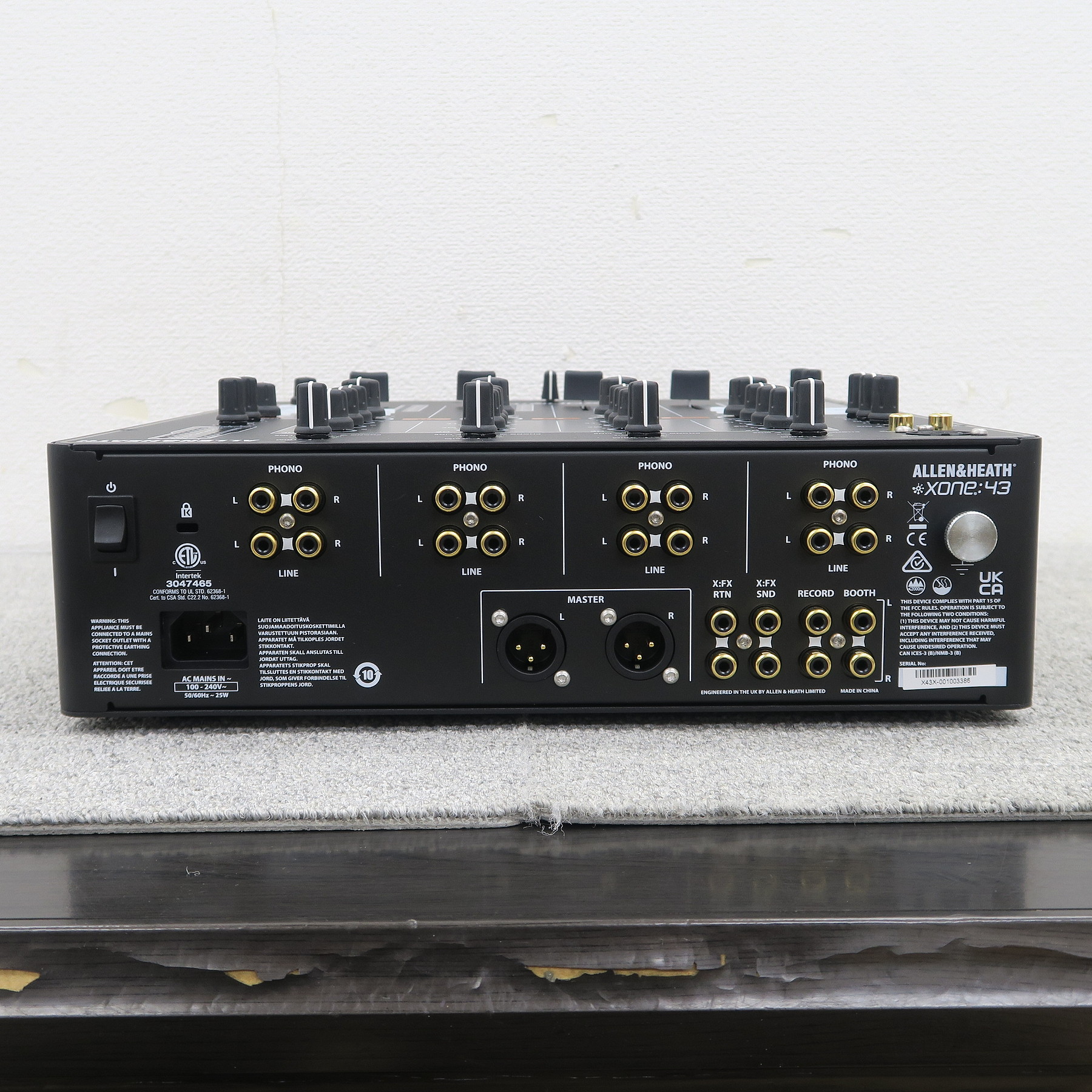 Sランク】Allen&Heath XONE:43 DJミキサー アレンアンドヒース @57311