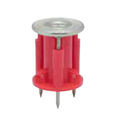 ミカド インサート 3分 ニューアポロ 赤 合板用 500個 NA-3030 三門