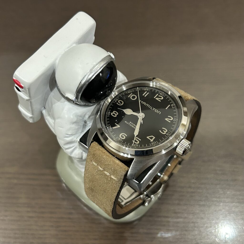 ハミルトン カーキフィールド マーフ38mm【H70405730】レビュー！NATO