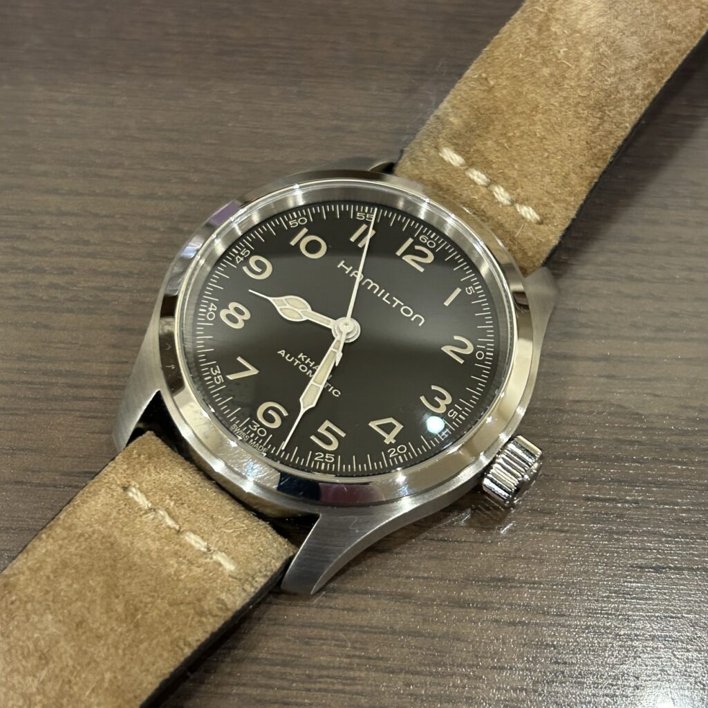 ハミルトン カーキフィールド マーフ38mm【H70405730】レビュー！NATO